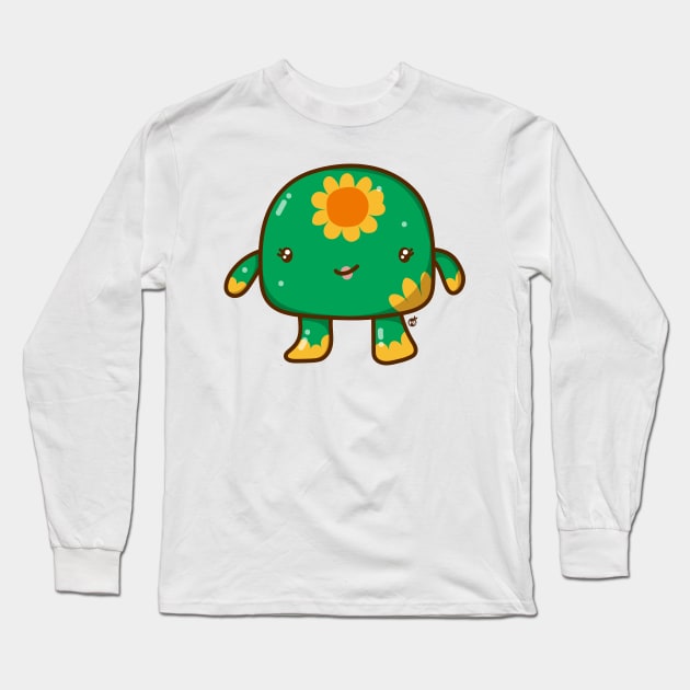 Gummy Girl Flower MS Long Sleeve T-Shirt by MisturaDesign